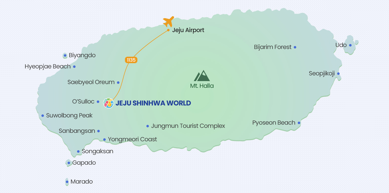 jeju shinhwa world map